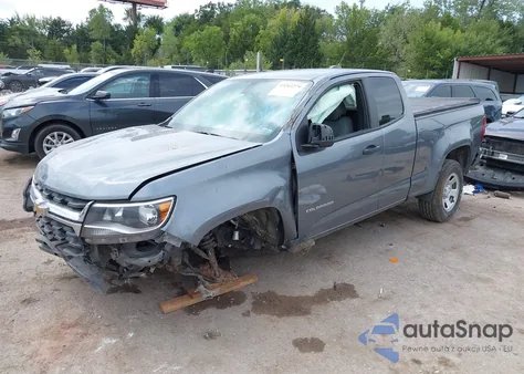 2021 Chevrolet Colorado 2Wd Long Box Wt z USA, uszkodzony, nr VIN 1GCHSBEA1M1157949
